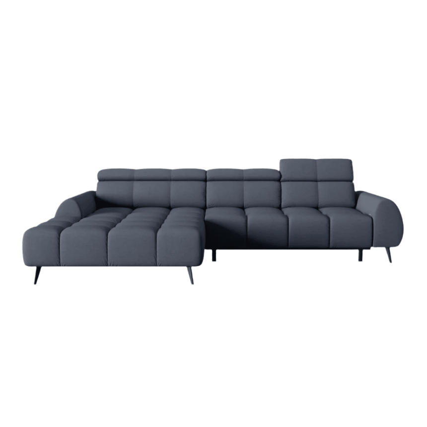Alyse left-hand fabric corner sofa