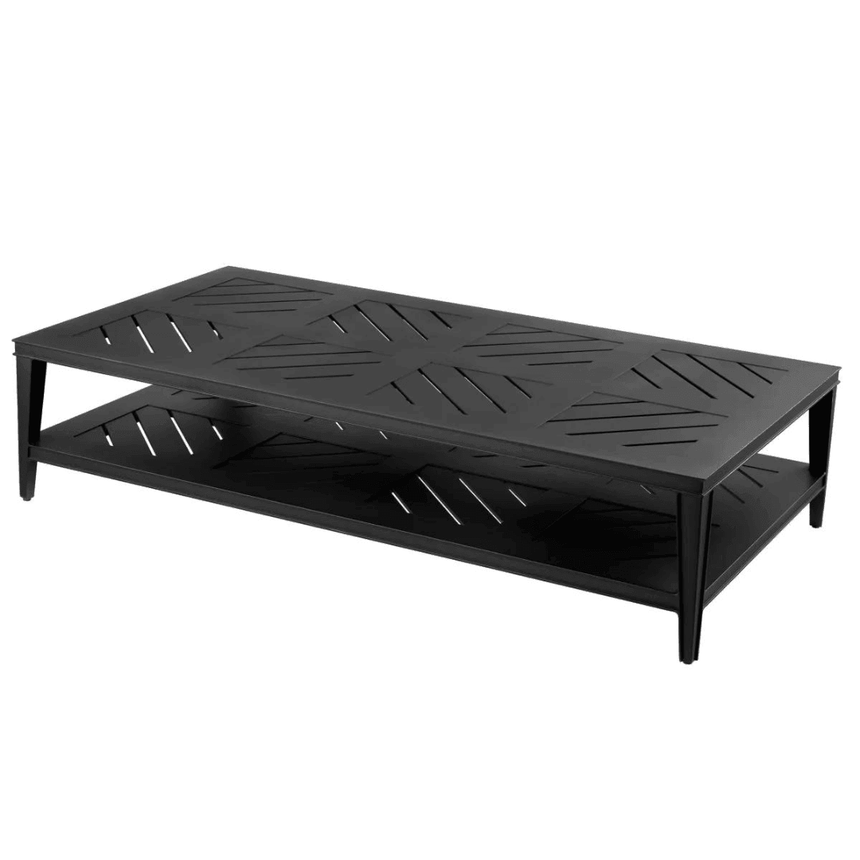 Bell Rive metal garden coffee table 180x90