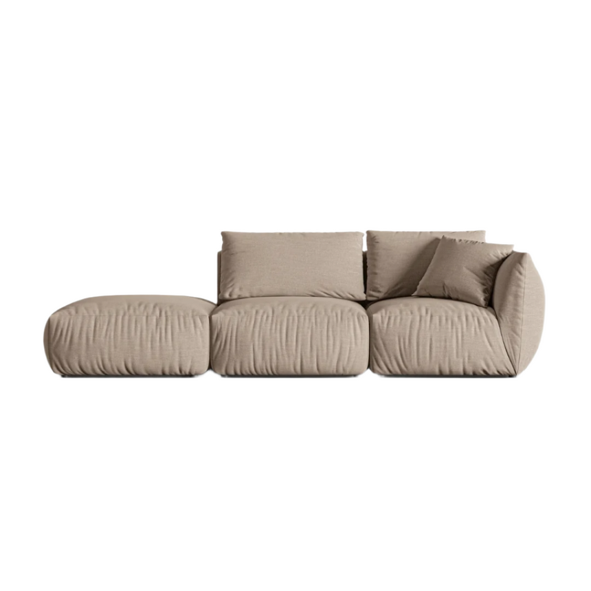 Ruby 3-seater corduroy sofa