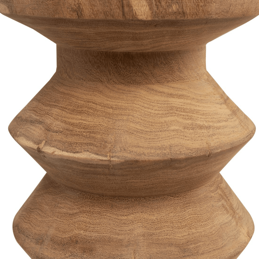 Rook wooden storage table