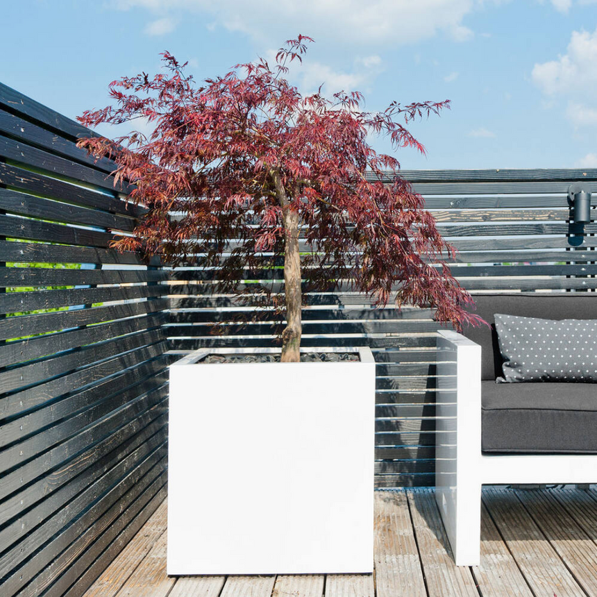 Block stone flower pot 60x60