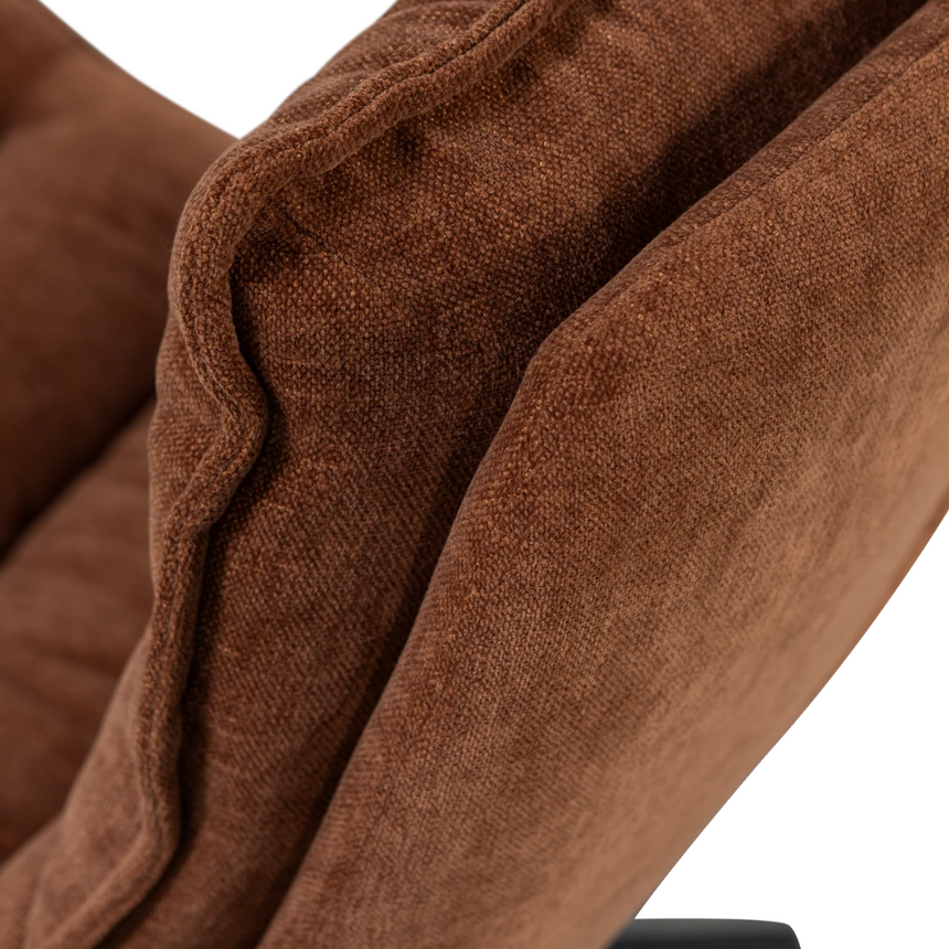 Kube szövet forgó fotel lábtartóval