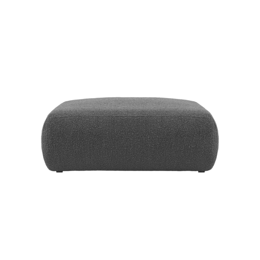 Molino bouclé pouf 100x100