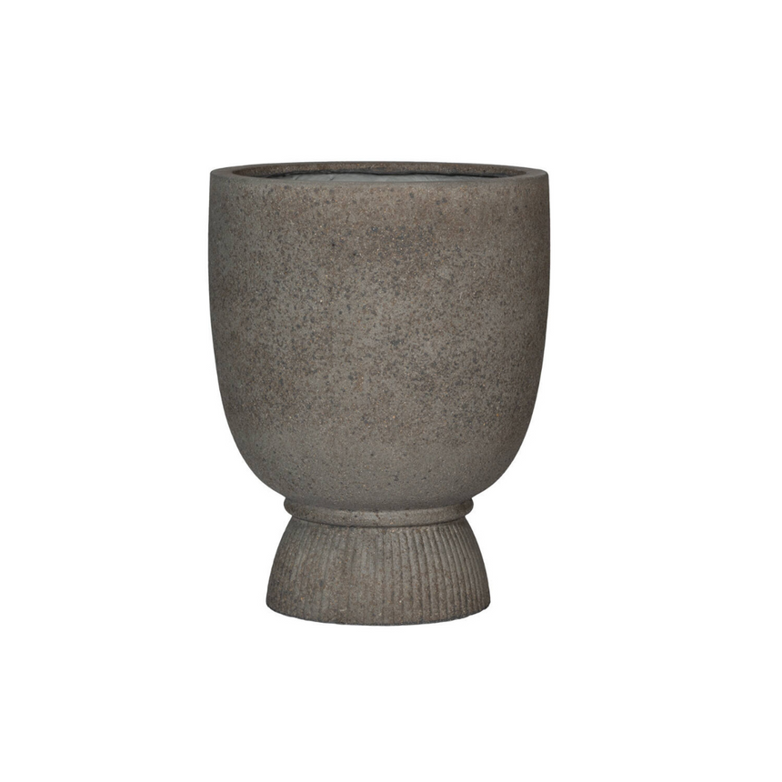 Jola stone flower pot Ø53x68