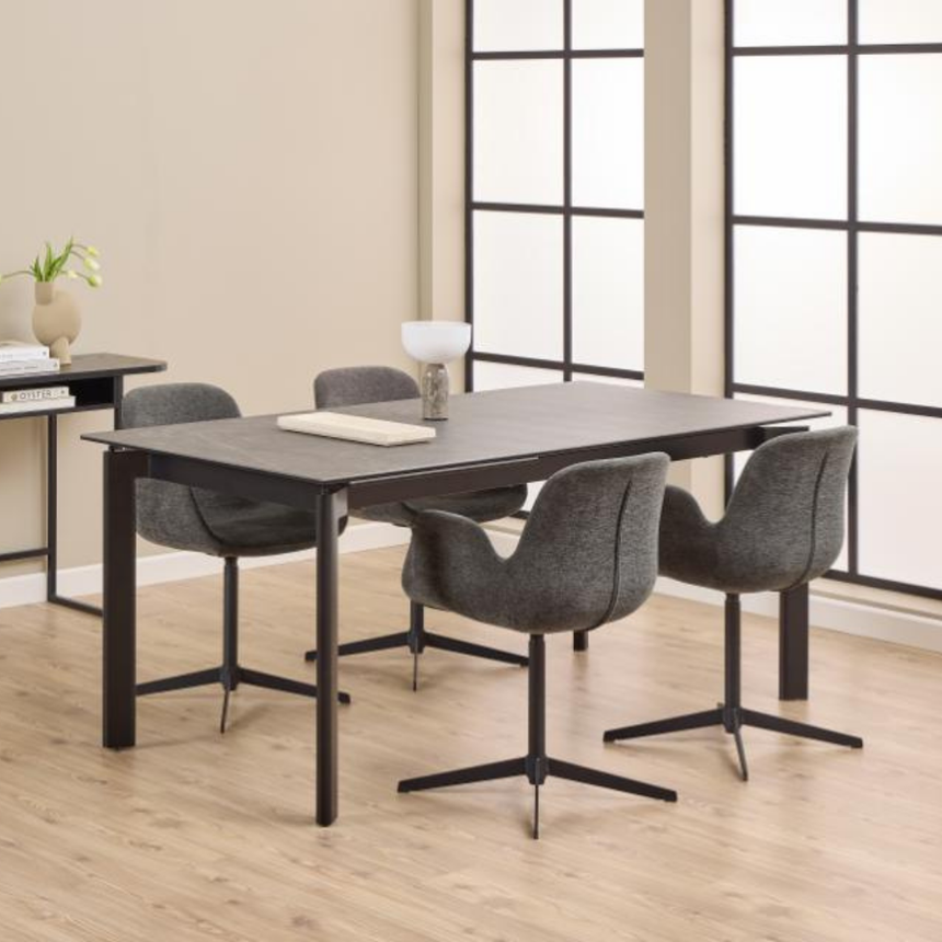 Ella fabric bar stool