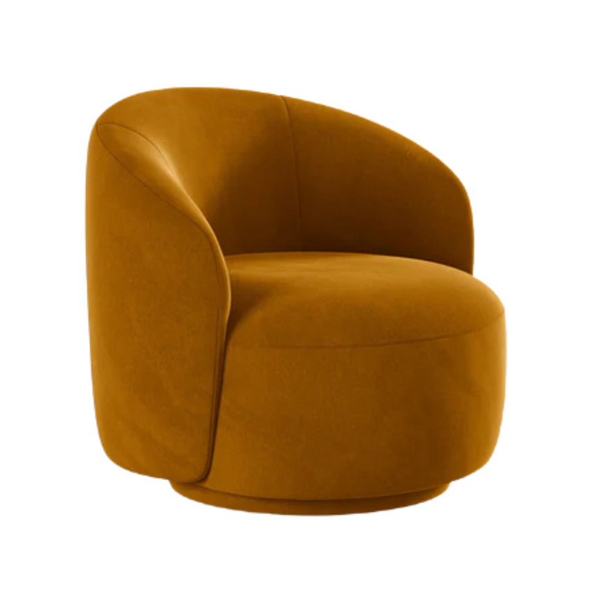 Letizia bársony forgó fotel