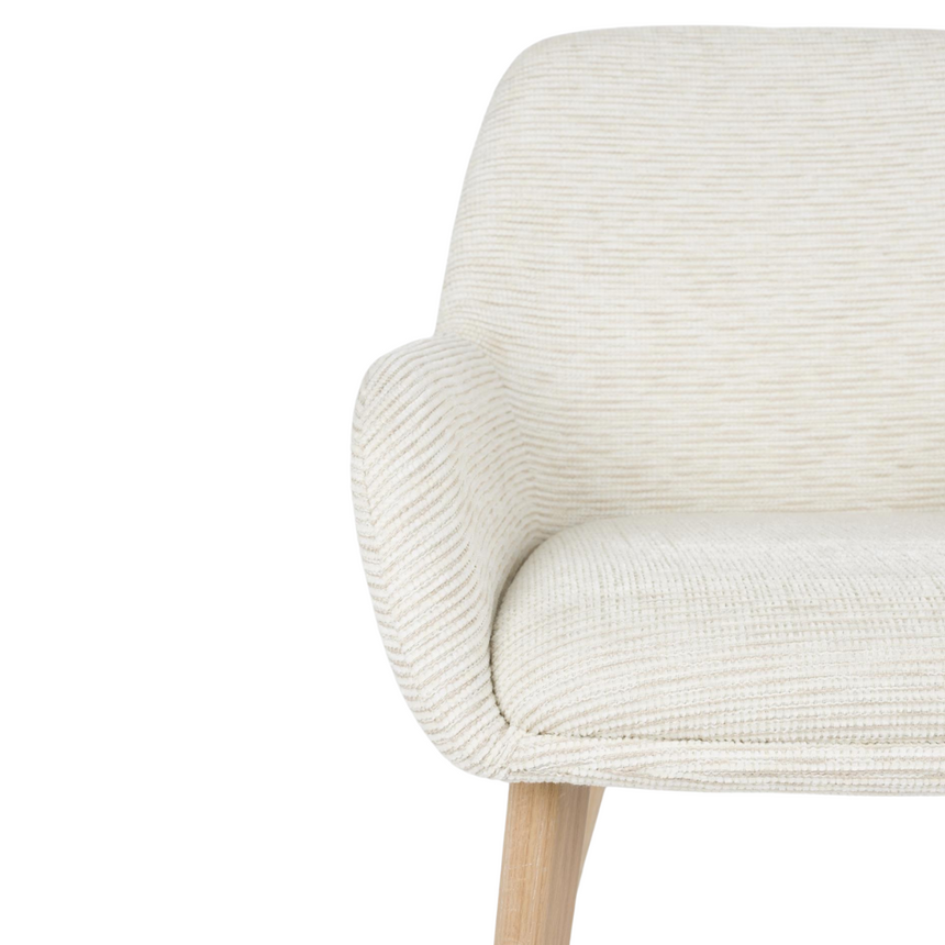 Loua karfás szövet szék