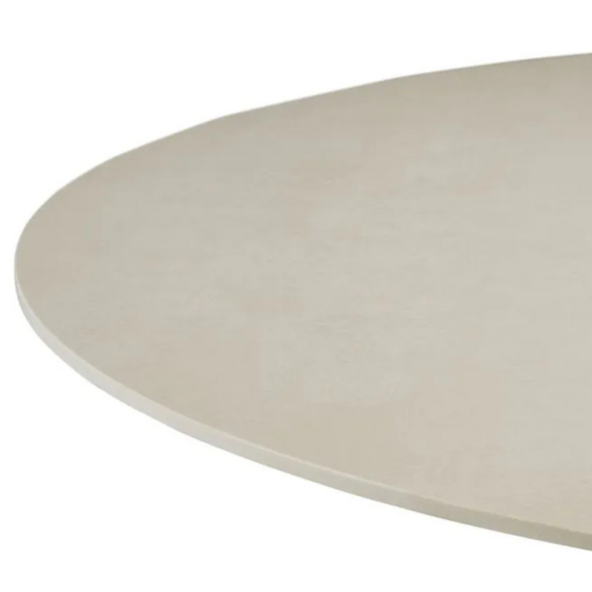 Volterra ceramic dining table Ø120