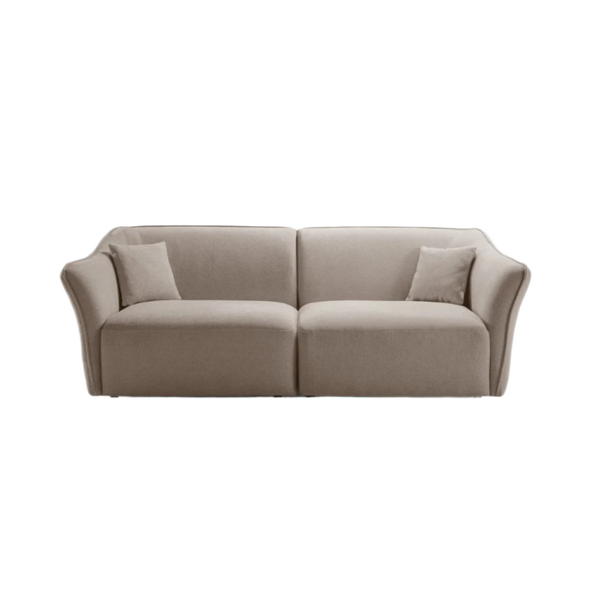 Ruby 2-seater velvet sofa