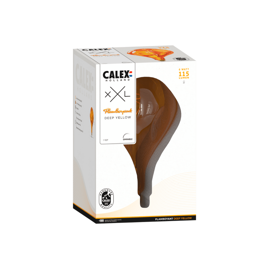 Flamboyant Evo Deep yellow bulb, LED E27