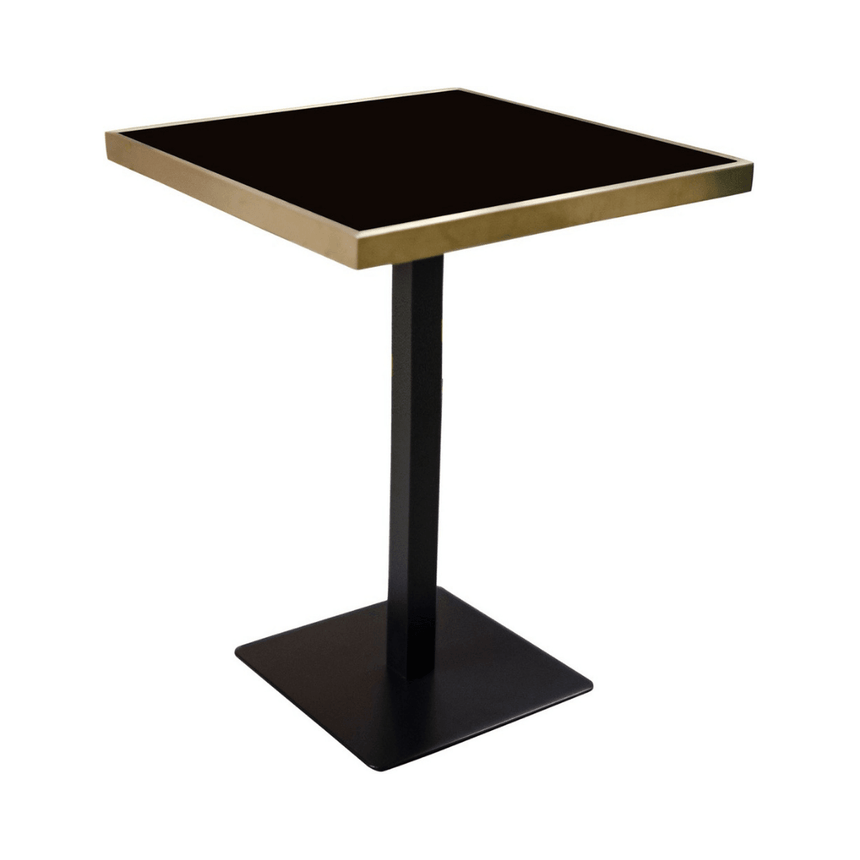 Germain glass bar table 70x70
