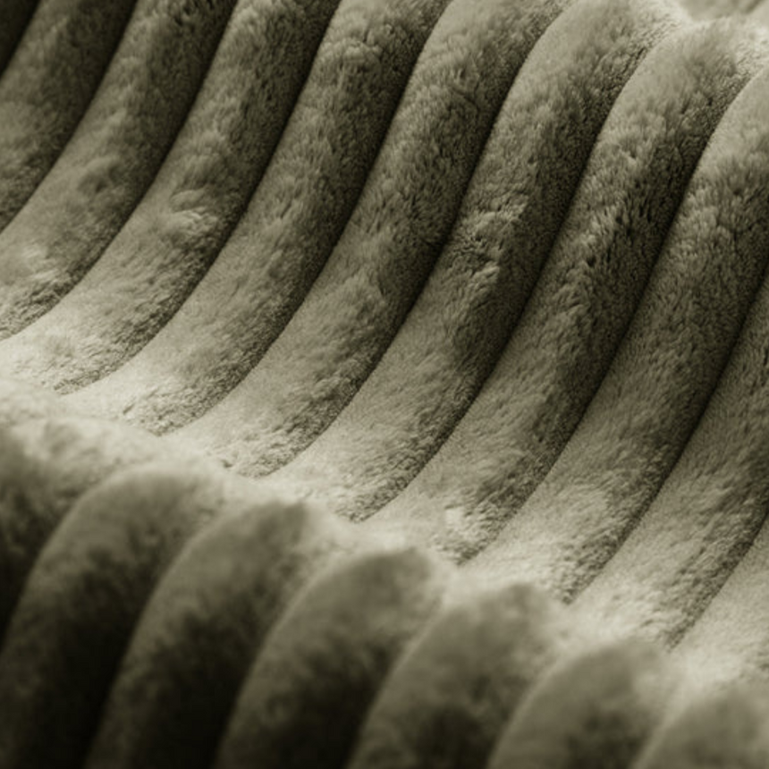 Dia kordbársony puff Ø40