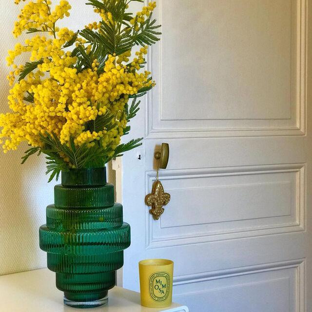 Steps glass vase 50cm