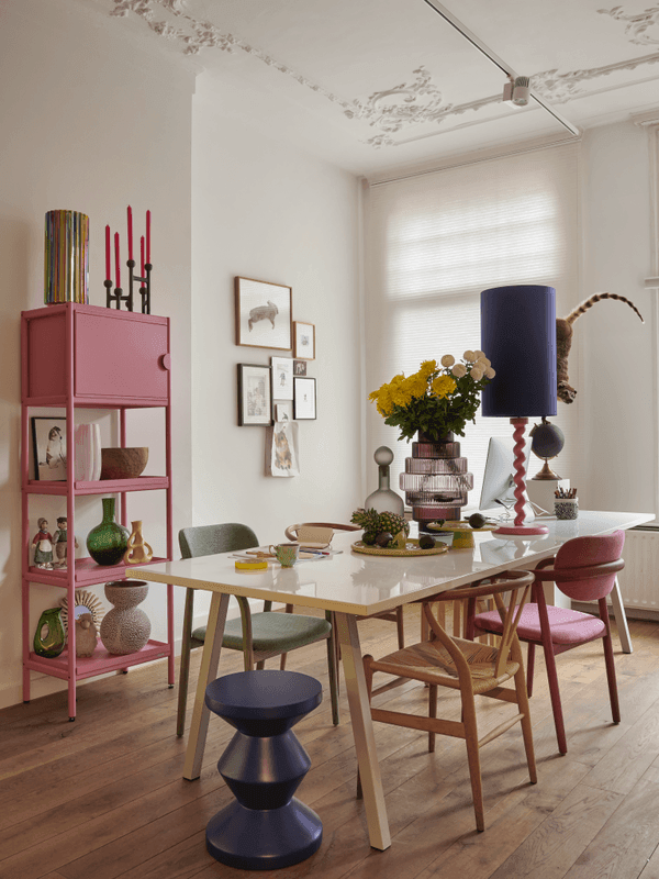 Steps glass vase 50cm