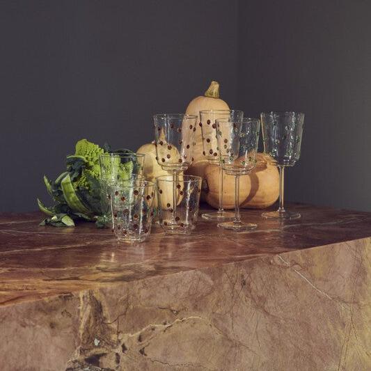 Nob üveg borospohár szettben