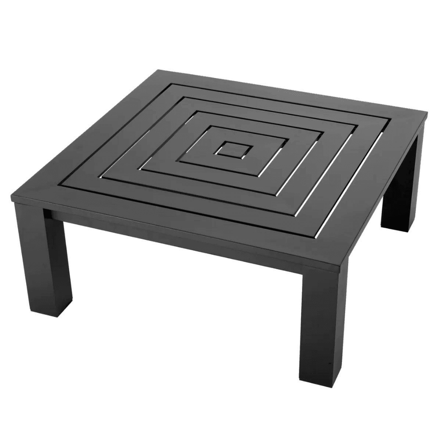 Vistamar metal garden coffee table