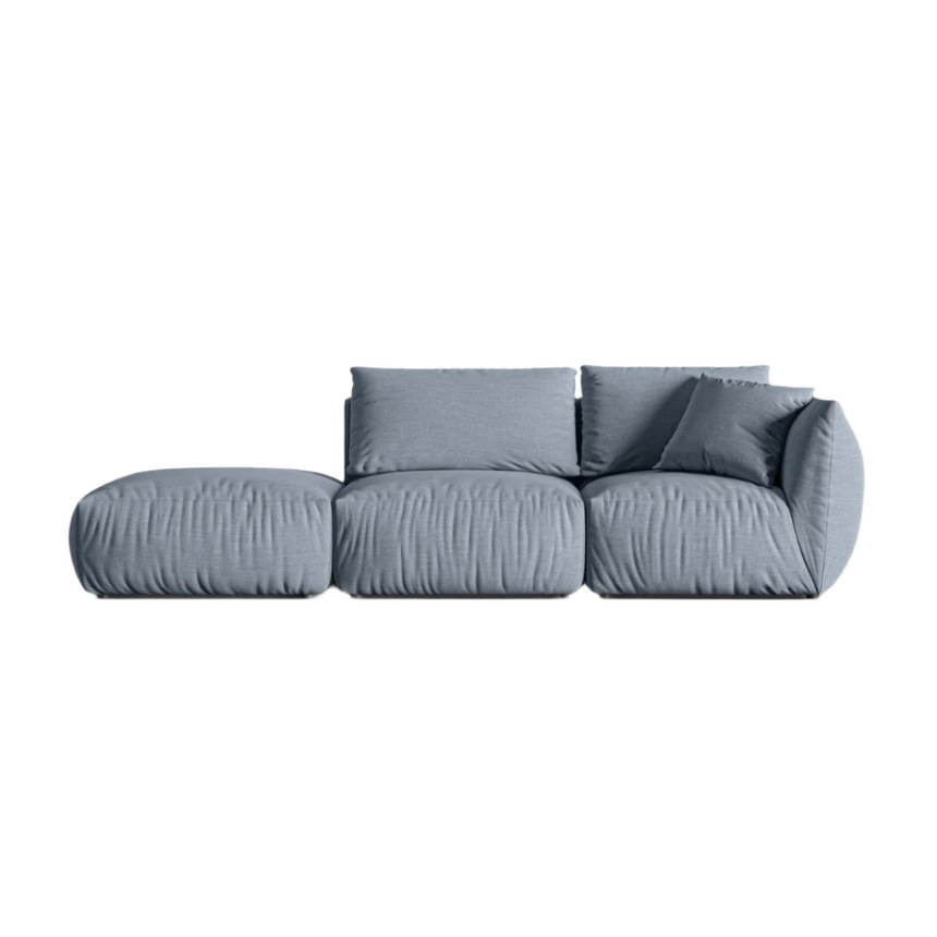 Ruby 3-seater corduroy sofa