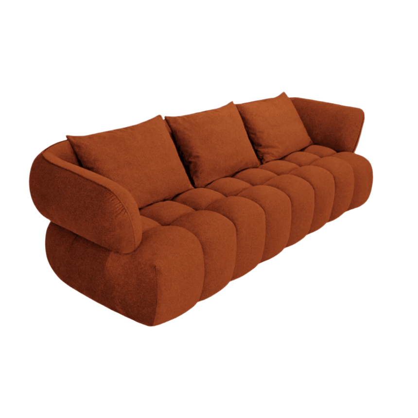 Reese 3 személyes bársony kanapé