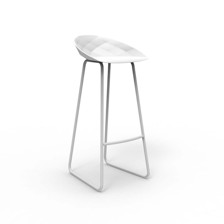 Vases PP kerti bárszék