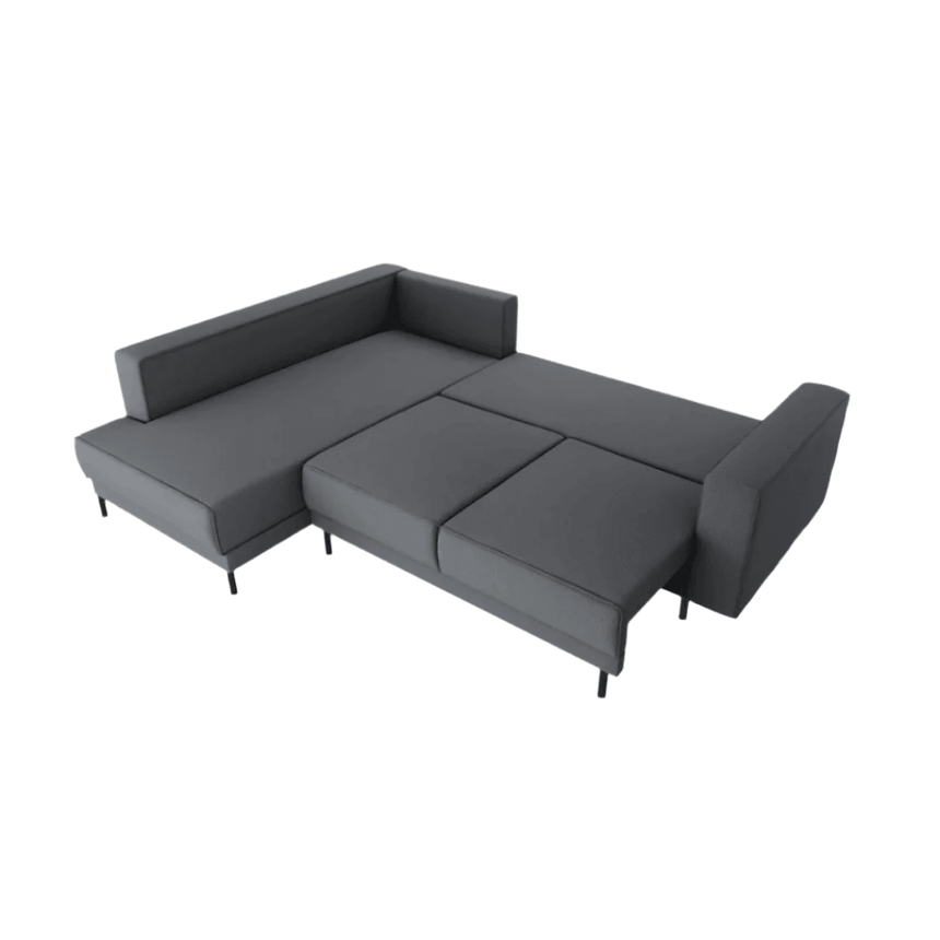 Caro balos szövet sarokkanapé