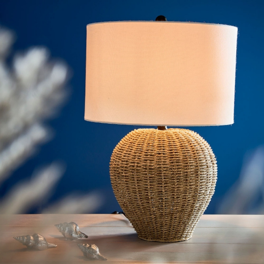 Marbella lenvászon asztali lámpa