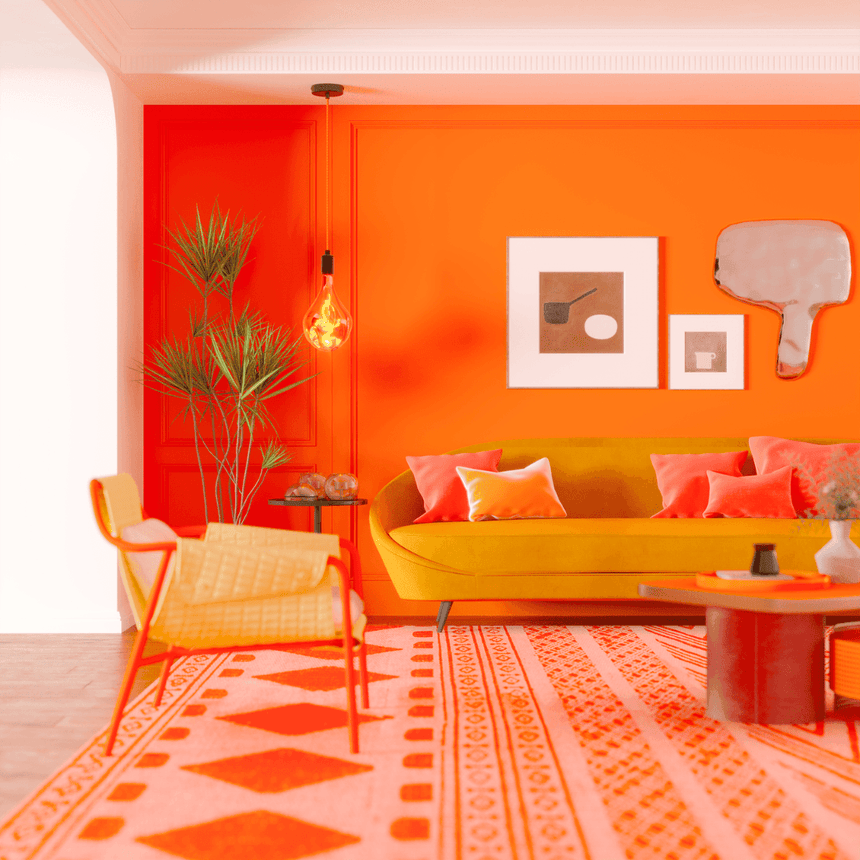 Flamboyant Evo Deep yellow bulb, LED E27