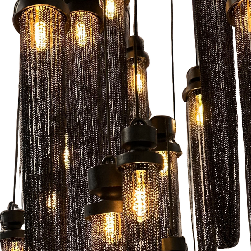 Chain fém függőlámpa