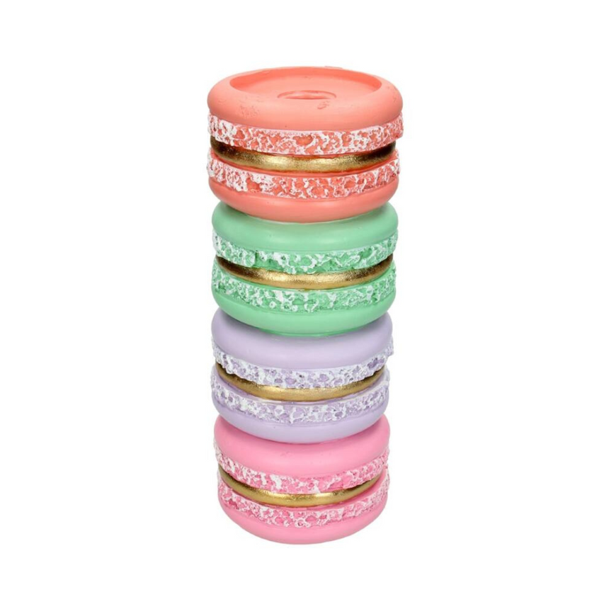 Macaron műgyanta gyertyatartó