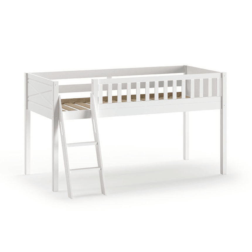 Scott ZG wooden raised children's bed, 90x200