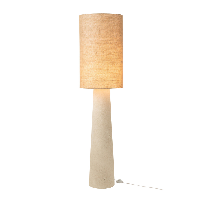 Ava fabric floor lamp