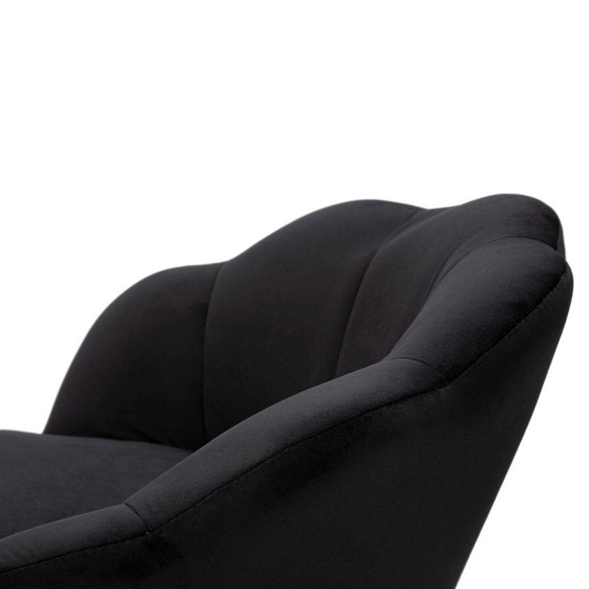 Vienna bársony bárszék