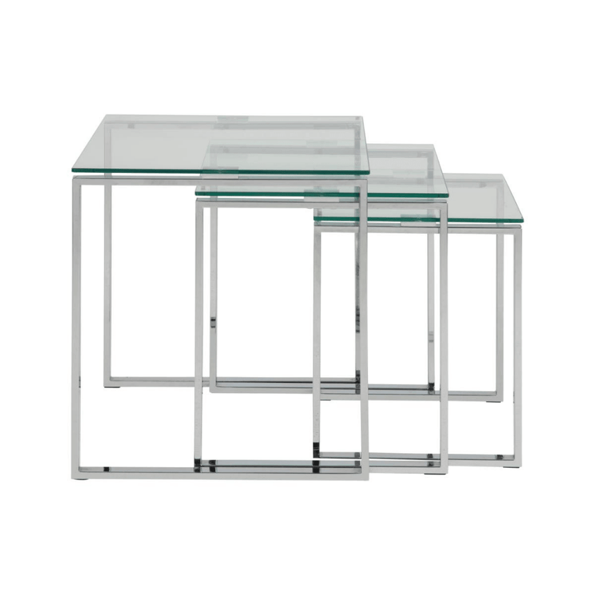 Katrine glass side table set