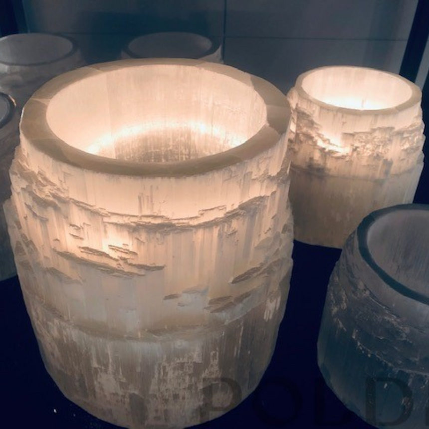 Iceberg kristály gyertyatartó