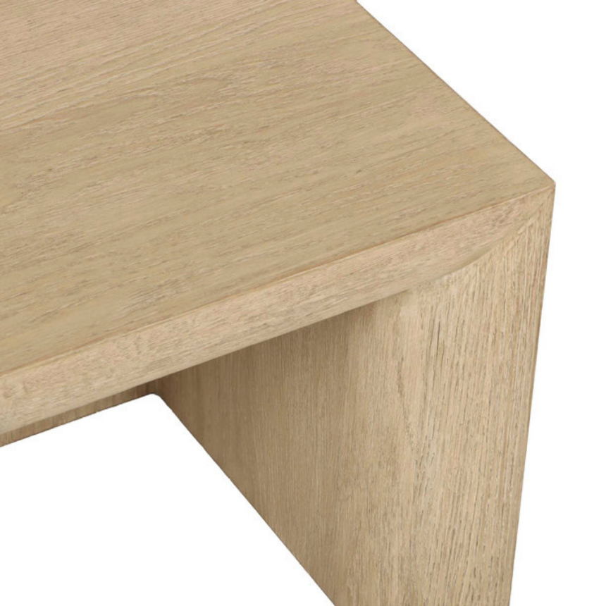 Noa wooden bedside table