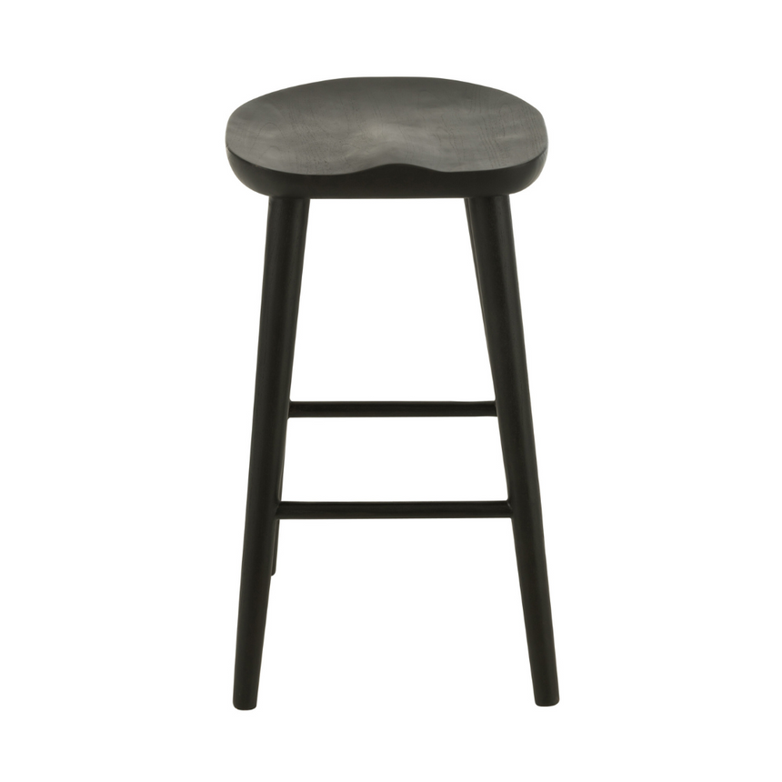 Mika wooden bar stool