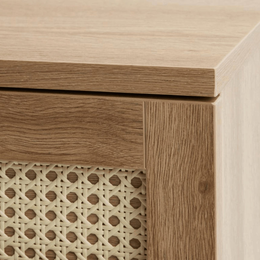 Pensacola 3 fiókos fa komód - Dutch Home