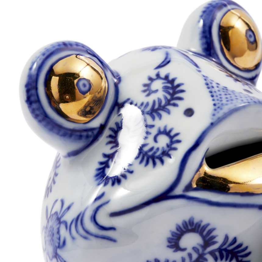 Frog porcelán persely