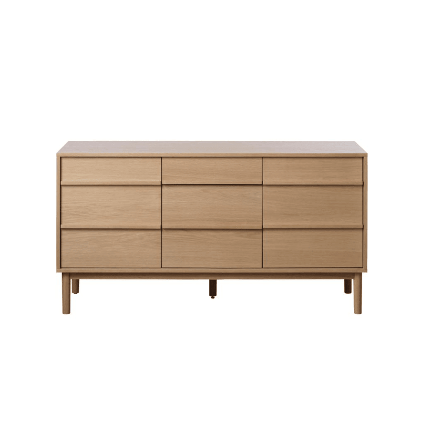 Ponza 1 fiókos 3 ajtós fa kabinet - Dutch Home