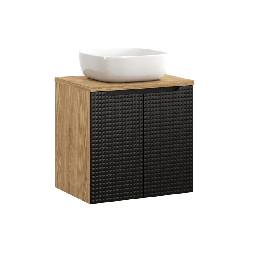 Baggy woven chenille pouf