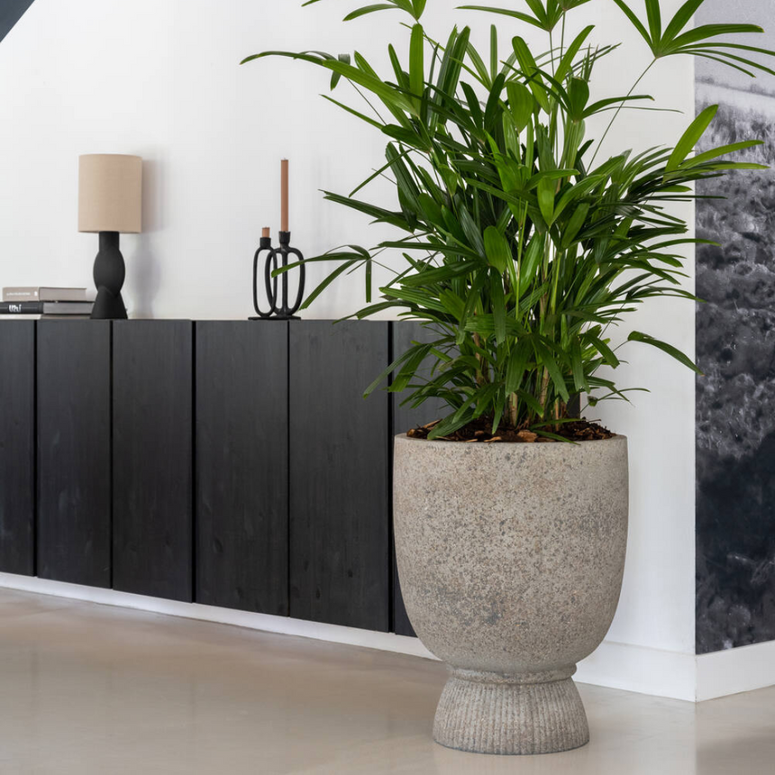 Jola stone flower pot Ø53x68