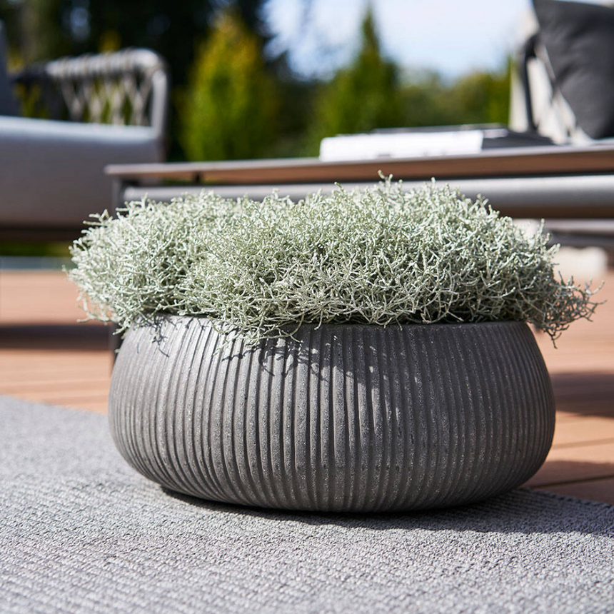 Eileen stone flower pot Ø36