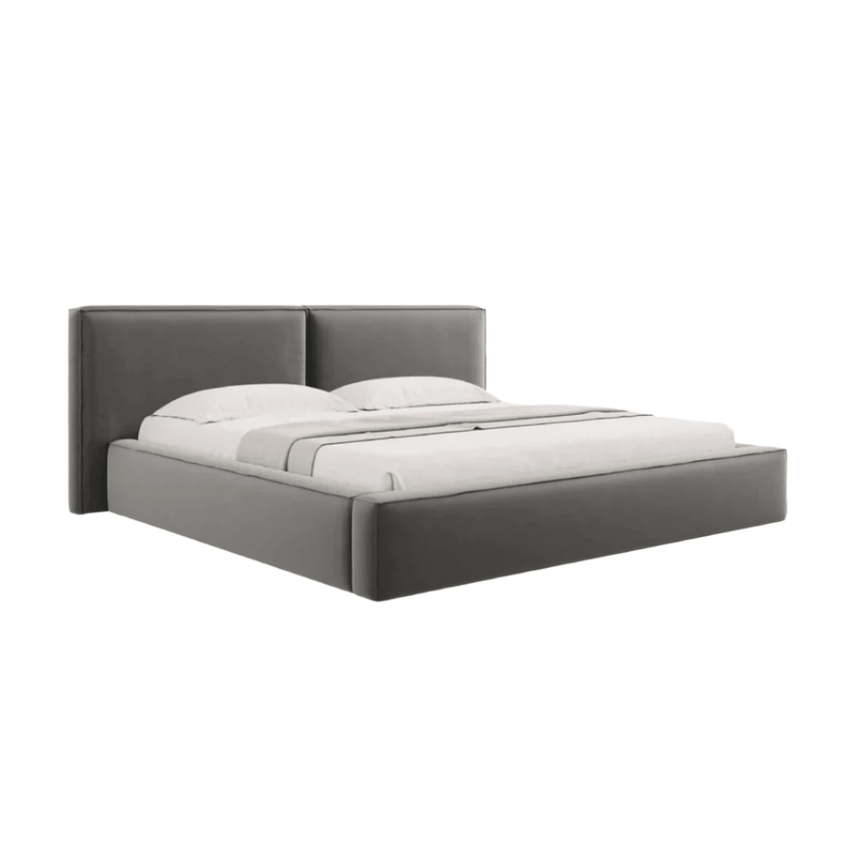 Jodie bouclé bed frame 200x200