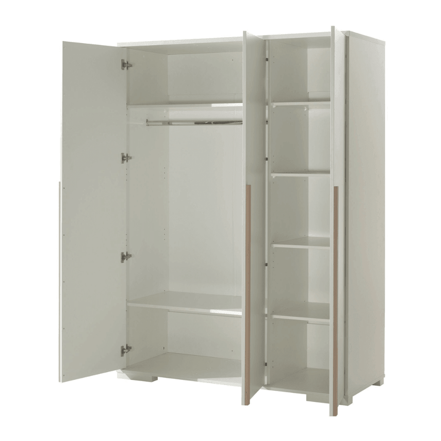 London 3-door wooden children's wardrobe