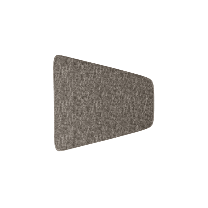 Miley chenille pouf 88x79