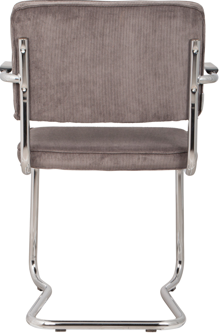 Ridge Kink Rib karfás kordbársony szék