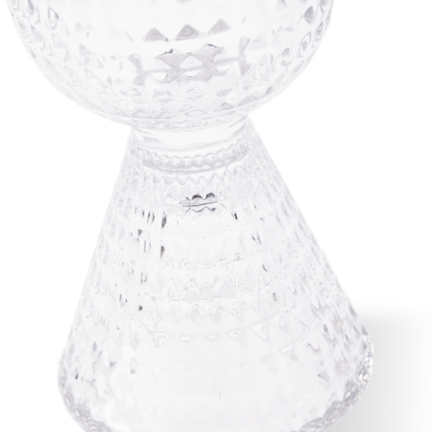 Rooftop üveg pezsgős pohár szettben