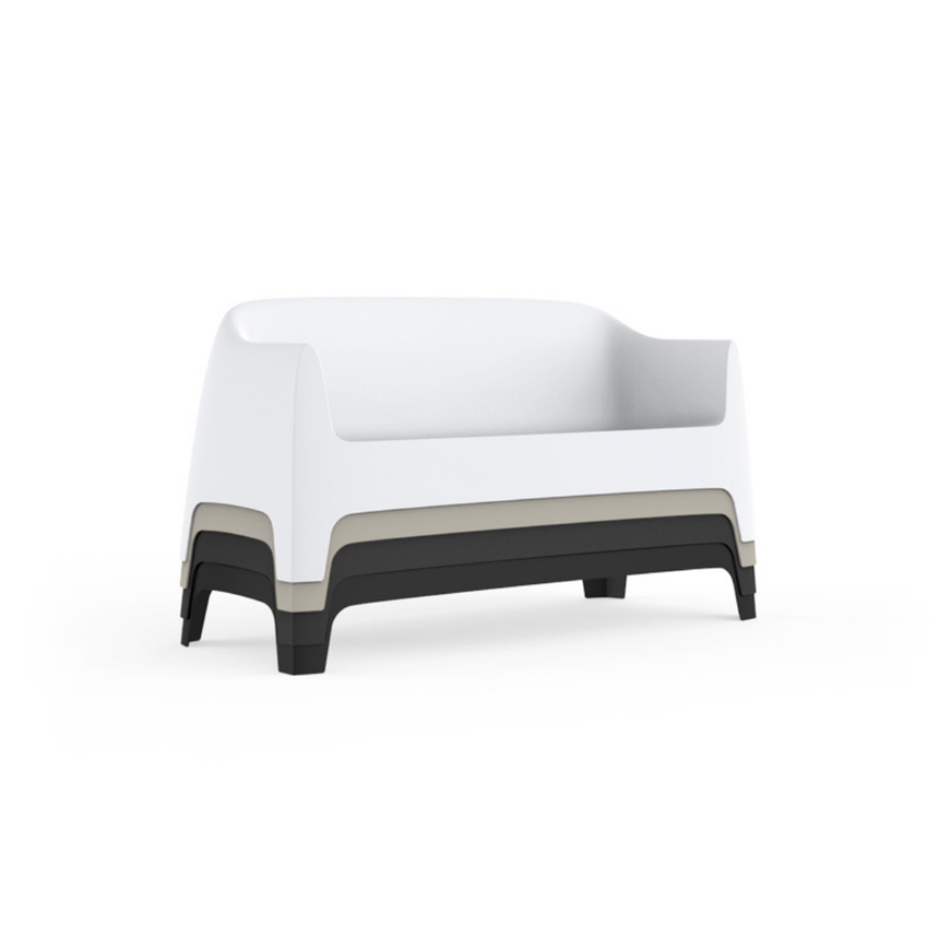 Solid PP kerti kanapé