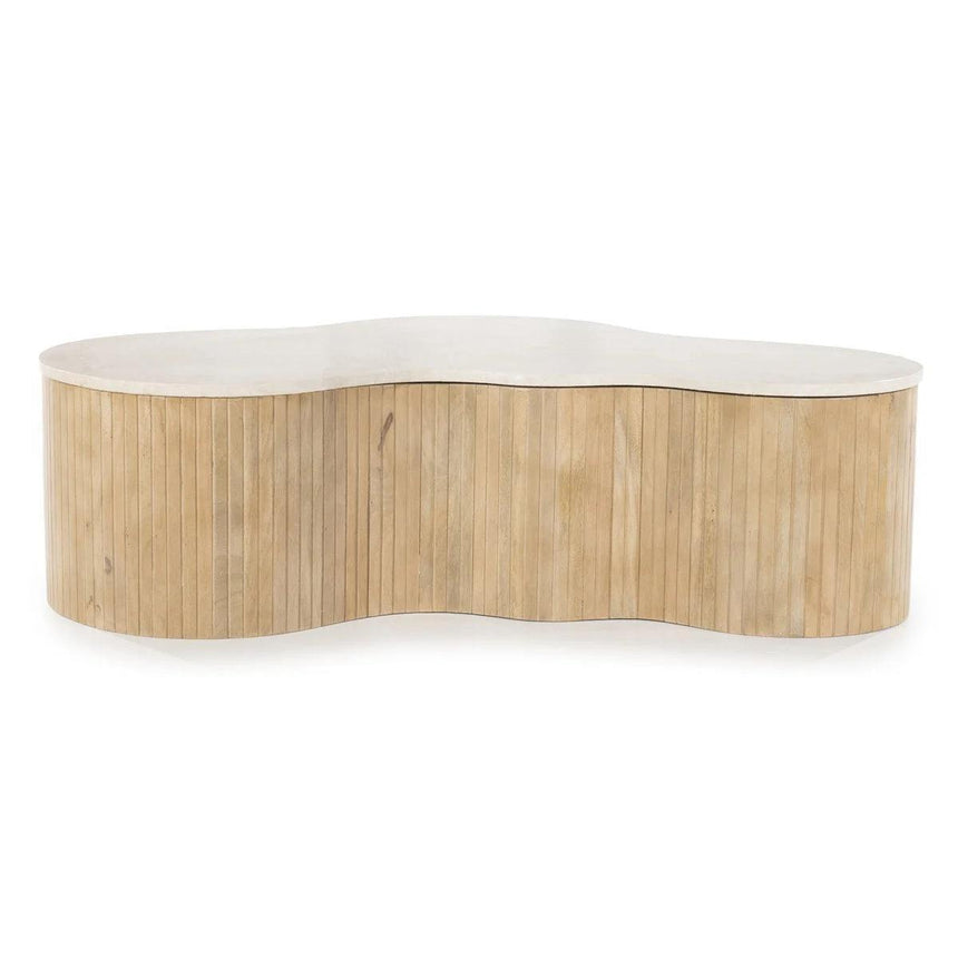 Kira marble coffee table 129x84