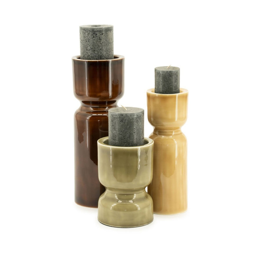 Roan fém gyertyatartó szett