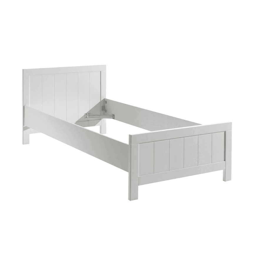 Erik wooden children's bed, 90x200 with slatted bed base